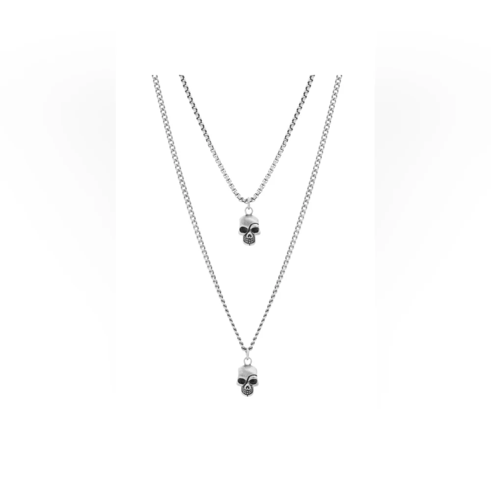 Skull chain. Stainless steel. 24